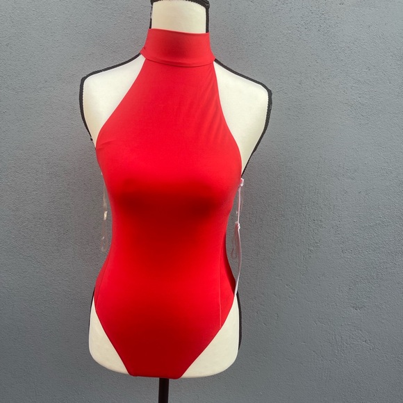 Lululemon Athletica Scarlet High-Neck Bodysuit - Picture 1 of 10
